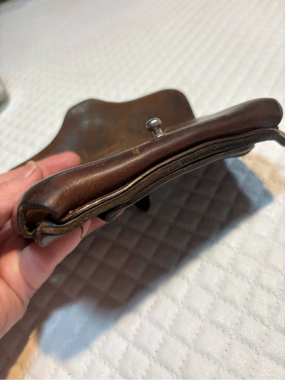 Col. Littleton leather phone holster No. 47 model